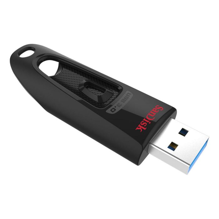 Sandisk Ultra 256GB USB 3.2 Gen 1 Tipo A, 100 MB/s, Negro