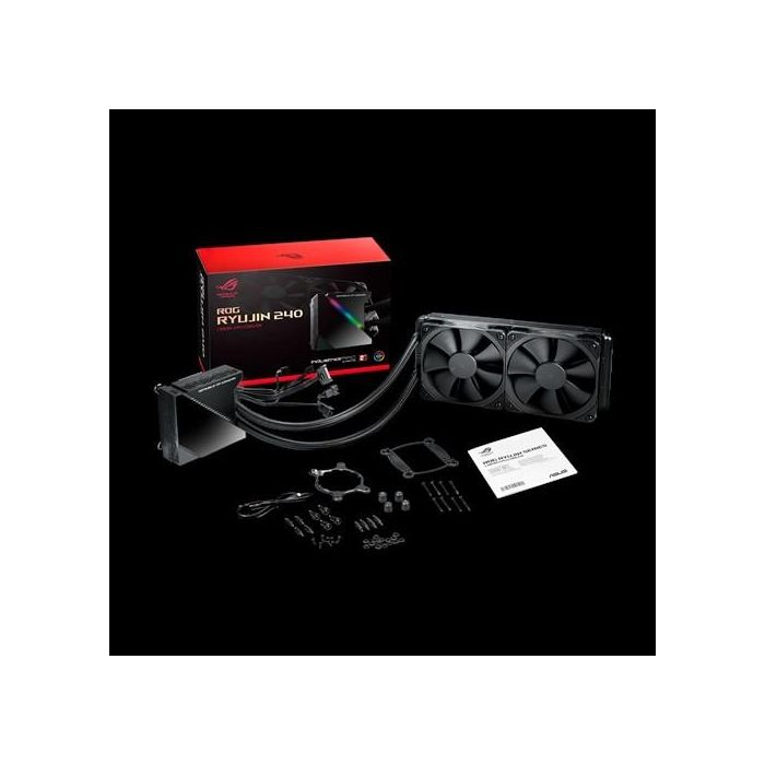 ASUS ROG RYUJIN 240 Sistema de Refrigeración Líquida All-in-One 12cm Negro para Procesador 4 ASUS ROG RYUJIN 240 Sistema de Refrigeración Líquida All-in-One 12cm Negro para Procesador 4