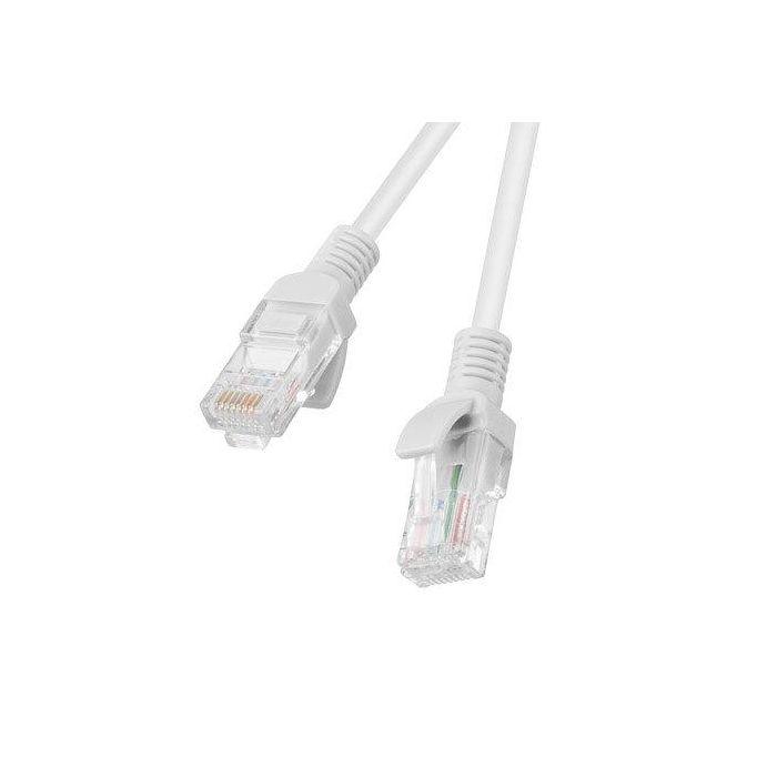 Lanberg PCU6-10CC-2000-S Cable de Red Latiguillo Ethernet Cat6 U/UTP 20m RJ-45 Macho Gris 26AWG Trenzado 250MHz