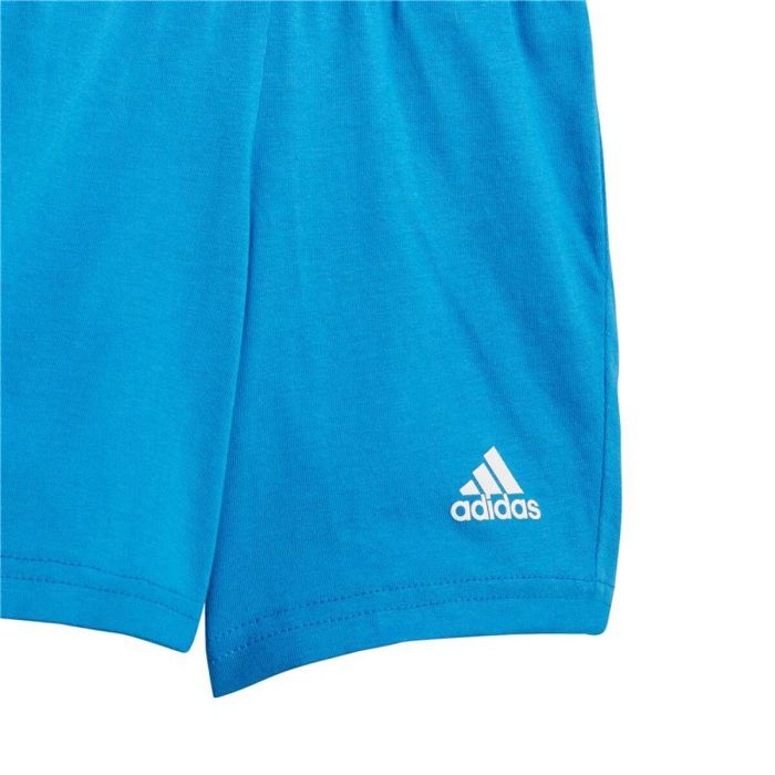Conjunto Deportivo para Niños Adidas Essentials Azul Gris 9-12 Meses 1