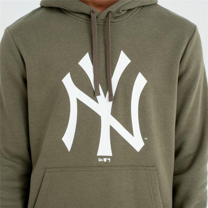 Sudadera con Capucha Hombre New Era Logo Team NYY Verde 3