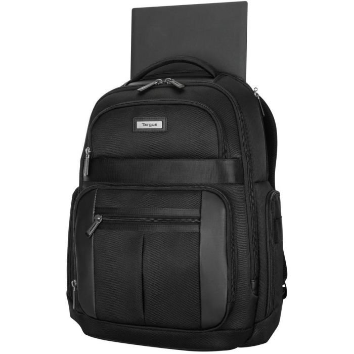 Targus TBB618GL Mochila Mobile Elite para Portátil 15.6"-16", Compartimento para Tablet, Múltiples Bolsillos, Negro 2 Targus TBB618GL Mochila Mobile Elite para Portátil 15.6"-16", Compartimento para Tablet, Múltiples Bolsillos, Negro 2