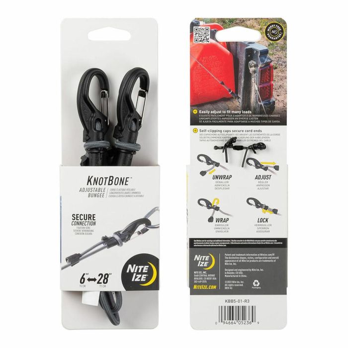 Pulpo para baca Nite Ize 63,5 x 2,1 x 2,6 cm Cierre de seguridad 4 Pulpo para baca Nite Ize 63,5 x 2,1 x 2,6 cm Cierre de seguridad 4