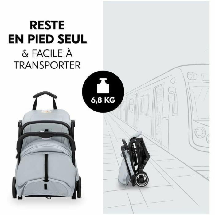 HAUCK HAU1731560804245 Cochecito Compacto Travel N Care Simba 4 Ruedas Plegado con una Mano 3
