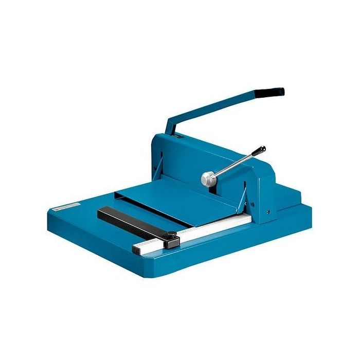 Dahle 842 Guillotina para Gruesos Hasta 300H, Azul, Corte 430 mm, Acero de Solingen, Mesa Metálica