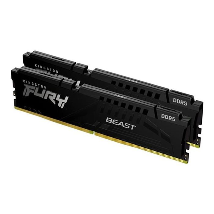 Kingston FURY Beast Módulo de Memoria RAM DDR5 64GB (2x32GB Kit) 6000 MT/s CL30 para PC Intel XMP 3.0 AMD EXPO Negro 0 Kingston FURY Beast Módulo de Memoria RAM DDR5 64GB (2x32GB Kit) 6000 MT/s CL30 para PC Intel XMP 3.0 AMD EXPO Negro 0