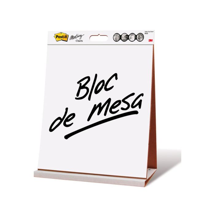 Bloc Congreso Post-It Liso Reciclado 504x635 mm 20 Hojas 80 gr-M2 1