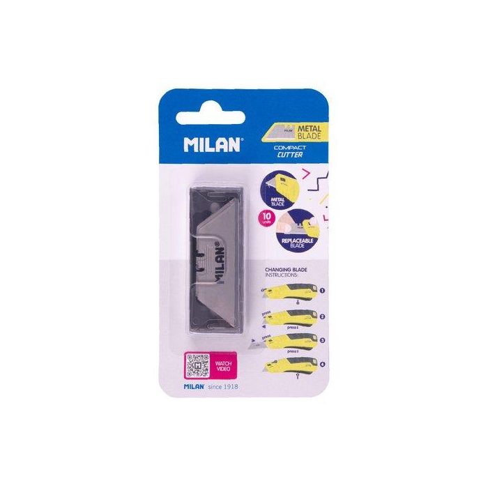 Recambio Cuter Milan Compact Acid Blister De 10 10 unidades