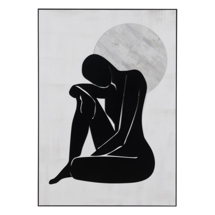 Cuadro Relieve 2/M Madera Decoración 70 X 100 cm