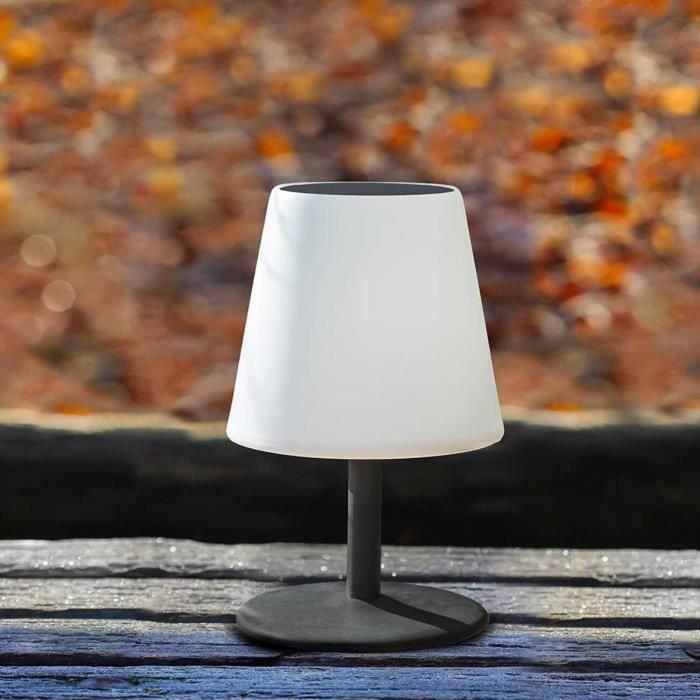 Lámpara de mesa solar y recargable - LUMISKY - STANDY TINY SOLAR - H25 cm - LED blanco cálido y blanco regulable 2 Lámpara de mesa solar y recargable - LUMISKY - STANDY TINY SOLAR - H25 cm - LED blanco cálido y blanco regulable 2