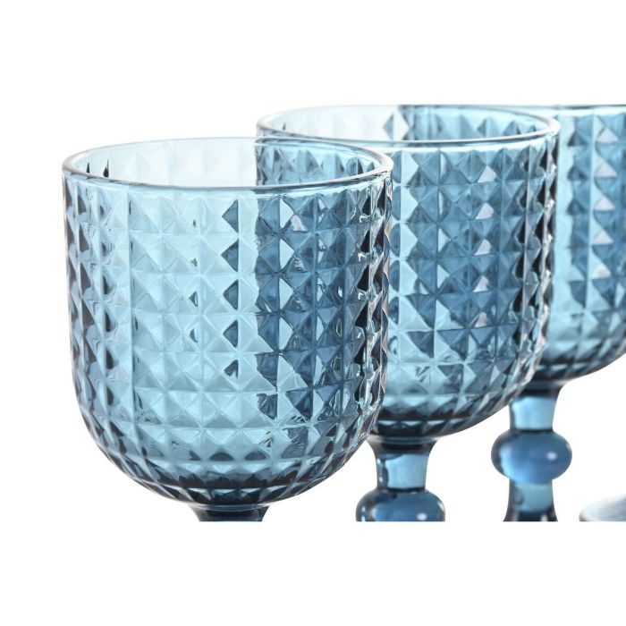 Copa Basicos DKD Home Decor Azul 8.8 x 16.3 x 8.8 cm Set de 6 3
