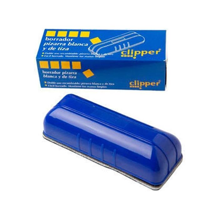Alpino Borrador Pizarra Blanca Y Negra Clipper Alpino Borrador Pizarra Blanca Y Negra Clipper