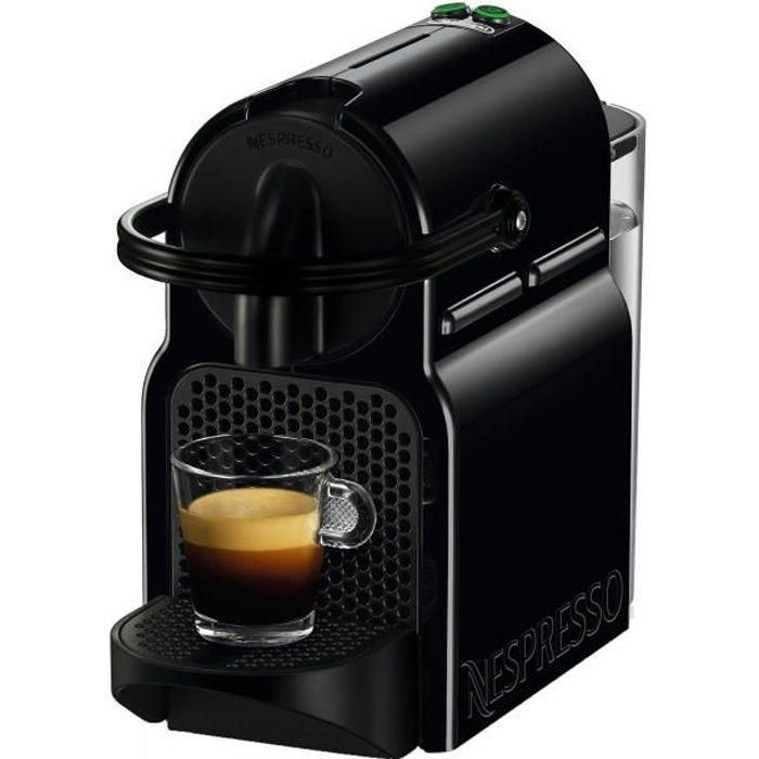 De'Longhi Nespresso EN 80B Cafetera de Cápsulas Inissia 19 Bares, 0.7L Depósito Agua, Calentamiento Rápido 25s, Apagado Automático, Negra