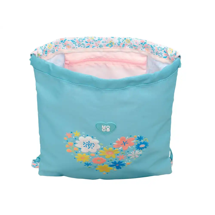 Safta Saco Plano Reciclado Moos Fiori 40x35x1 cm 3