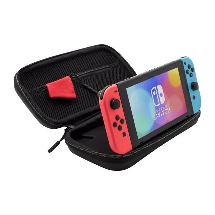 PDP Estuche de transporte PDP 1 UP Glow In The Dark para Nintendo Switch, color negro PDP0708056070076 5