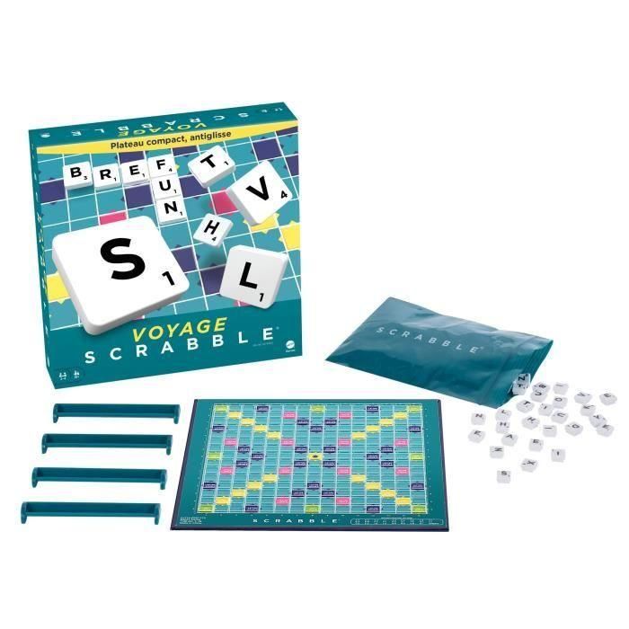 SCRABBLE - Scrabble Voyage - Juego de mesa SCRABBLE - Scrabble Voyage - Juego de mesa