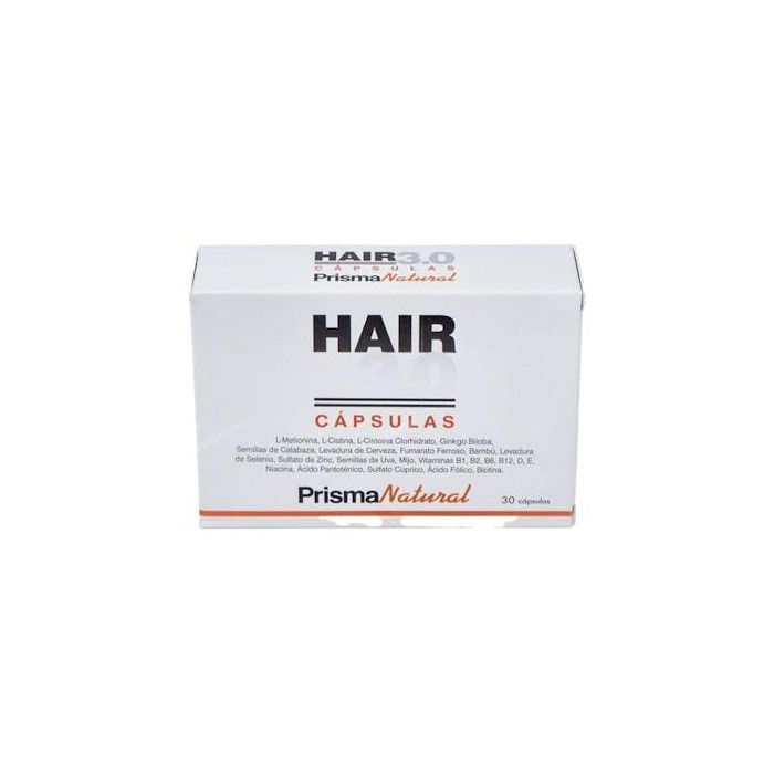 PRISMA NATURAL Hair 3.0 30Cap. Complemento Alimenticio para el Cabello con Biotina, Cobre y Zinc, 30 Cápsulas PRISMA NATURAL Hair 3.0 30Cap. Complemento Alimenticio para el Cabello con Biotina, Cobre y Zinc, 30 Cápsulas