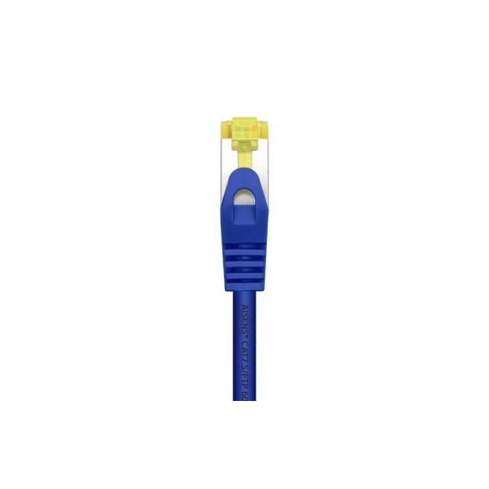 AISENS - CABLE DE RED LATIGUILLO RJ45 LSZH CAT.7 600 MHZ S/FTP PIMF AWG26, AZUL, 25CM 1