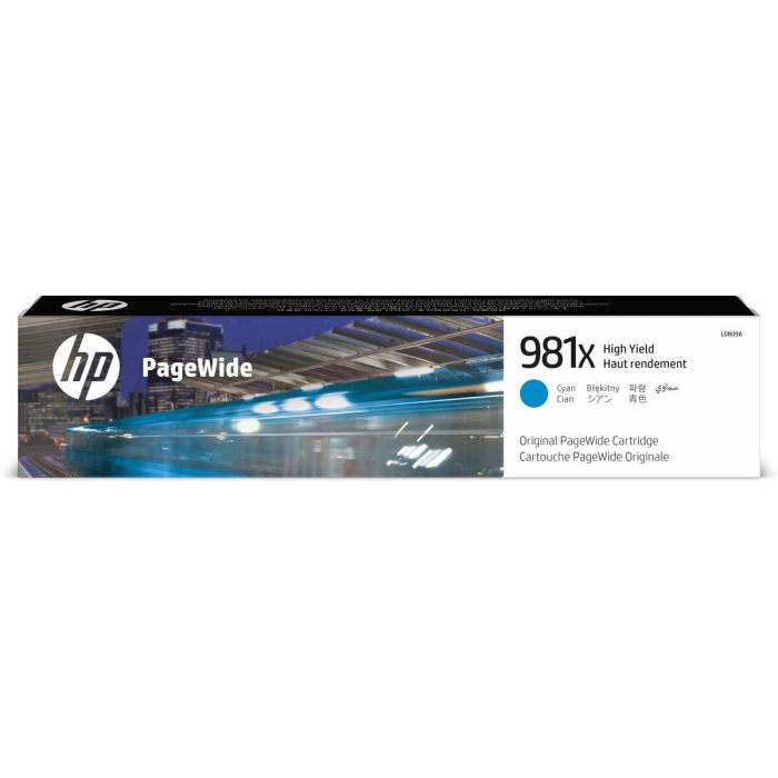 Hp Tinta Cian Pagewide Enterprise Color 556Dn, 556Xh, 586Dn, 586F, 586Z, - Mfp 586, E58650Dn, E58650Z - Nº 981X