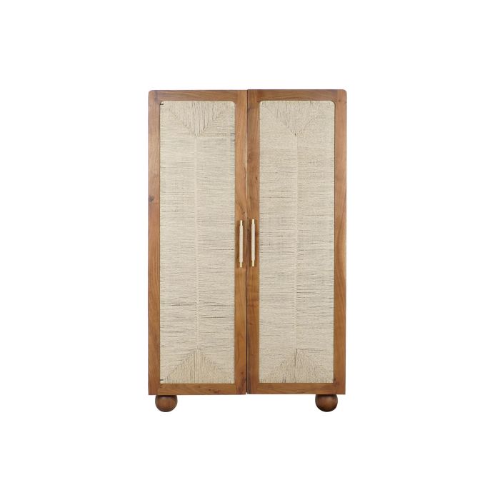 DKD Home Decor Armario Basant Ratan Acacia y Ratan Marron Oscuro Natural 102 x 46 x 175 cm 8 DKD Home Decor Armario Basant Ratan Acacia y Ratan Marron Oscuro Natural 102 x 46 x 175 cm 8