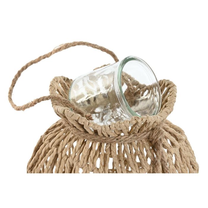 Portavela Balines DKD Home Decor Natural 17 x 32 x 17 cm 1