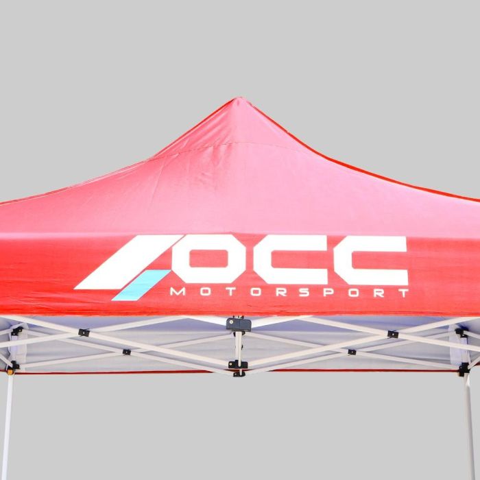 Carpa Racing 3x6M Acero Inox Rojo 40 mm 420 Oxford OCCCARP06 1 Carpa Racing 3x6M Acero Inox Rojo 40 mm 420 Oxford OCCCARP06 1
