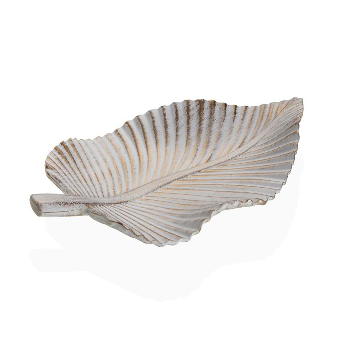 Centro Dorado Gastado Con Forma De Hoja De 35 Cm Versa (3 Unidades) Centro Dorado Gastado Con Forma De Hoja De 35 Cm Versa (3 Unidades)
