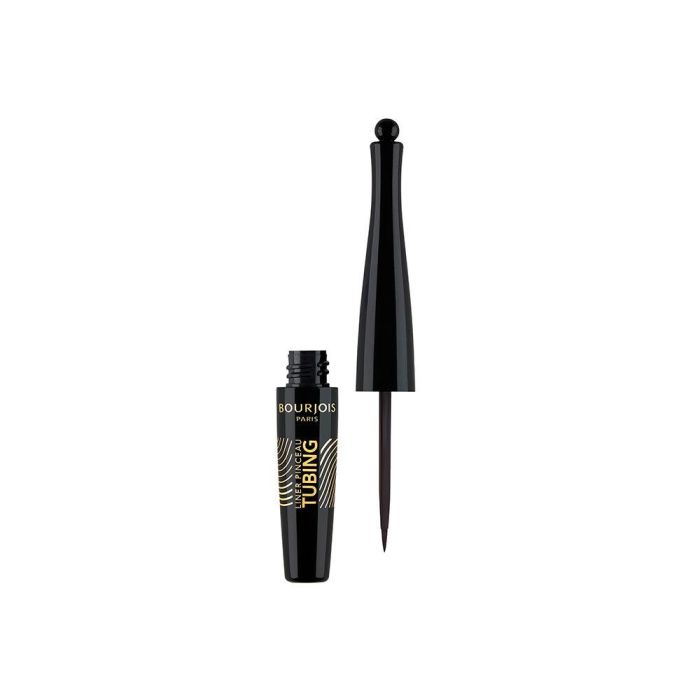Bourjois Liner Pinceau Tubing Delineador de Ojos #001-Ultra Black 2.5 ml - Fórmula Resistente al Agua 36h 1