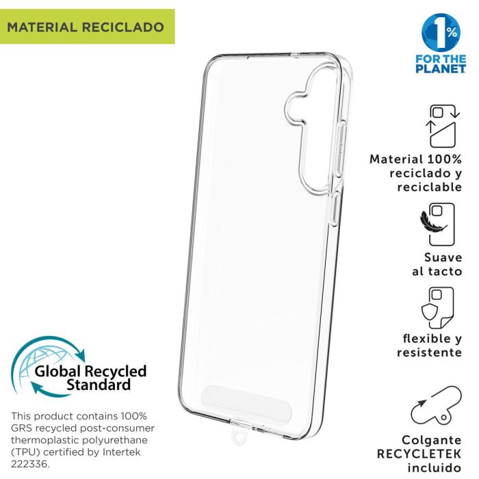 Funda para Móvil Muvit for Change Galaxy S25 FE Transparente 3 Funda para Móvil Muvit for Change Galaxy S25 FE Transparente 3