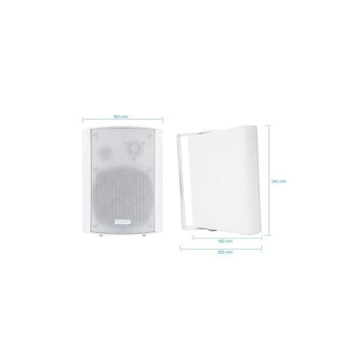TOOQ ALTAVOCES AUTOAMPLIFICADOS DE PARED BLANCOS 2 TOOQ ALTAVOCES AUTOAMPLIFICADOS DE PARED BLANCOS 2