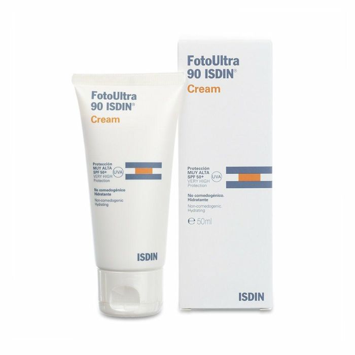 Isdin Fotoprotector Extrem 90 Crema Solar Facial y Corporal SPF 50+ Resistente al Agua para Todo Tipo de Pieles 50 ml 1 Isdin Fotoprotector Extrem 90 Crema Solar Facial y Corporal SPF 50+ Resistente al Agua para Todo Tipo de Pieles 50 ml 1