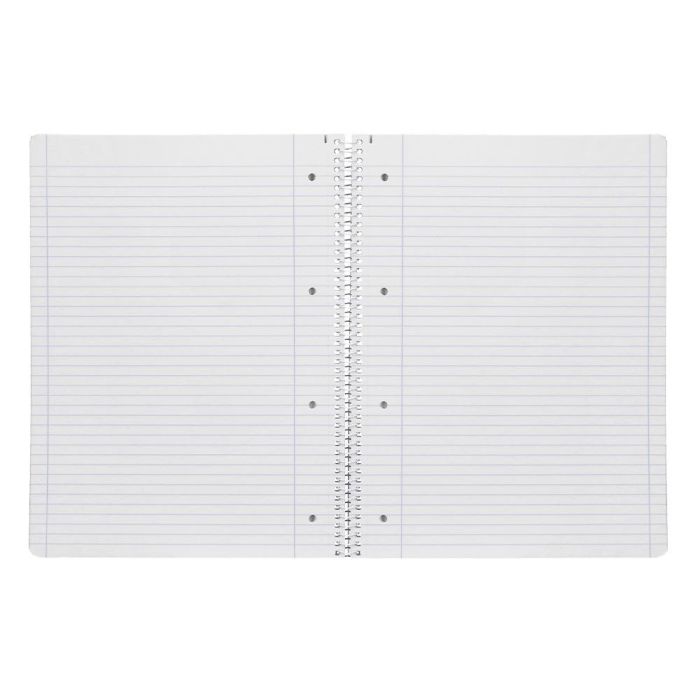 Cuaderno Espiral Liderpapel A4 Micro Serie Azul Tapa Blanda 80H 75 gr Horizontal Con Margen 4 Taladros Azul 6