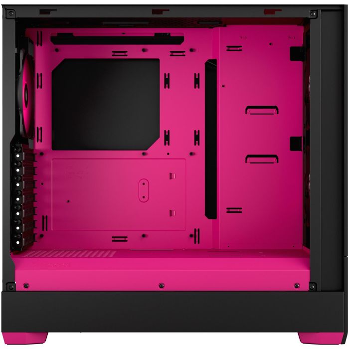 Fractal Design Pop Air RGB Magenta Core TG Clear Tint Torre PC ATX Micro ATX Mini-ITX con Ventana Lateral y Iluminación RGB 2