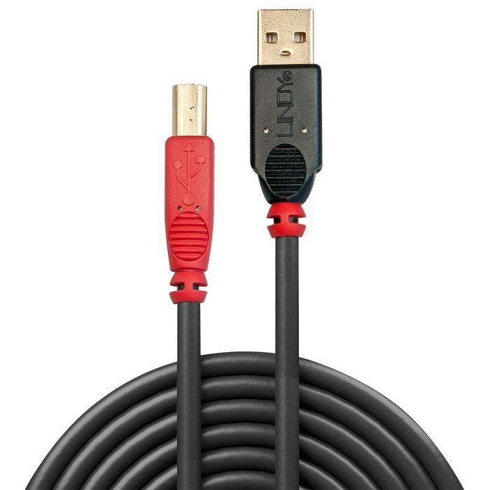 Lindy 10m USB 2.0 Type A to B Active Cable 2 Lindy 10m USB 2.0 Type A to B Active Cable 2