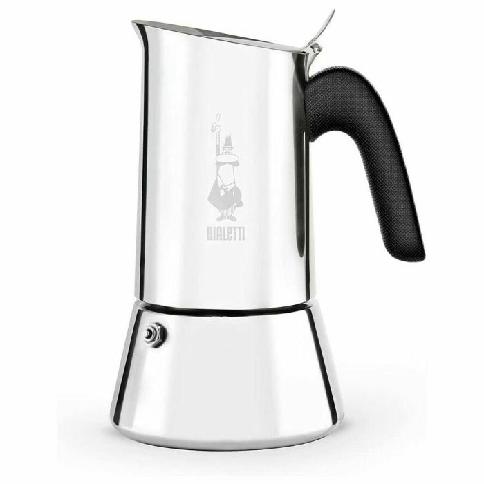 Bialetti BIA8006363028912 - Cafetera italiana New Venus - 10 tazas / 0,5 L - Plata