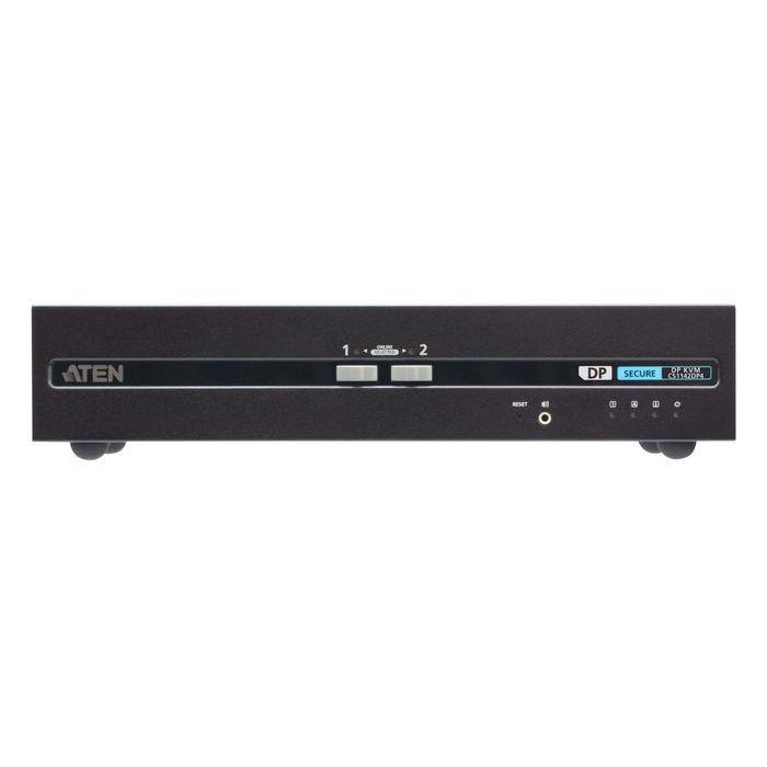 ATEN Switch KVM de seguridad avanzada DisplayPort, 2 puertos USB, compatible con PSD PP v4.0, CS1142DP4 ATEN Switch KVM de seguridad avanzada DisplayPort, 2 puertos USB, compatible con PSD PP v4.0, CS1142DP4