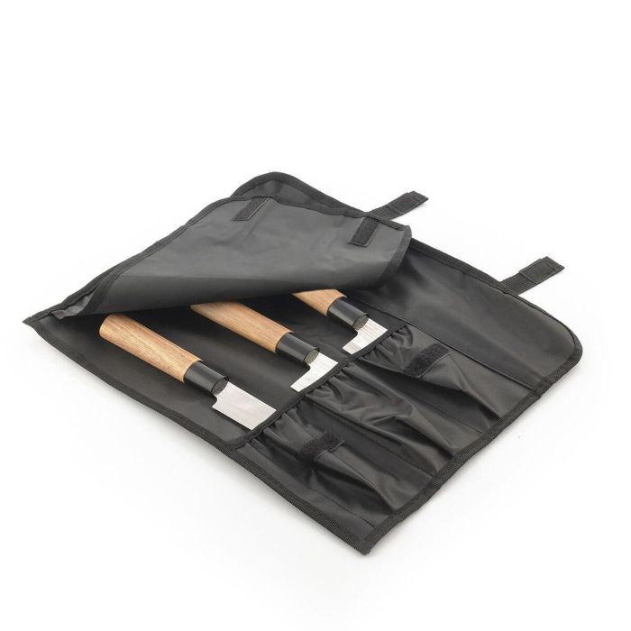 Set de Cuchillos con Funda de Transporte Profesional Damas·Q InnovaGoods 4 Set de Cuchillos con Funda de Transporte Profesional Damas·Q InnovaGoods 4