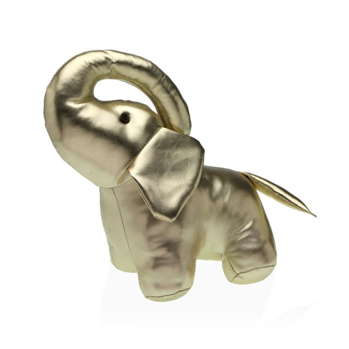 Sujetapuertas Elefante Gold Versa 16x29 cm - Textil (2 Unidades) Sujetapuertas Elefante Gold Versa 16x29 cm - Textil (2 Unidades)