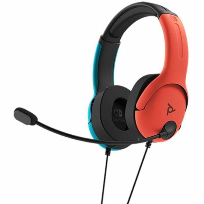 PDP LVL40 Auricular gaming con micrófono flexible y cancelación de ruido, altavoces 40mm, ligero y cómodo para Nintendo Switch azul/rojo 29 PDP LVL40 Auricular gaming con micrófono flexible y cancelación de ruido, altavoces 40mm, ligero y cómodo para Nintendo Switch azul/rojo 29