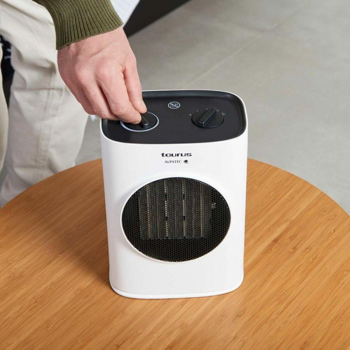 Calefactor Taurus TROPICANO 7CR Blanco 1500 W 2