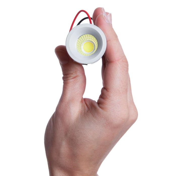 Luz LED Empotrable 2W 180Lm 6000ºK "Angela" Circular Ø36Mm 40.000H [JN-S003-C-CW] 1
