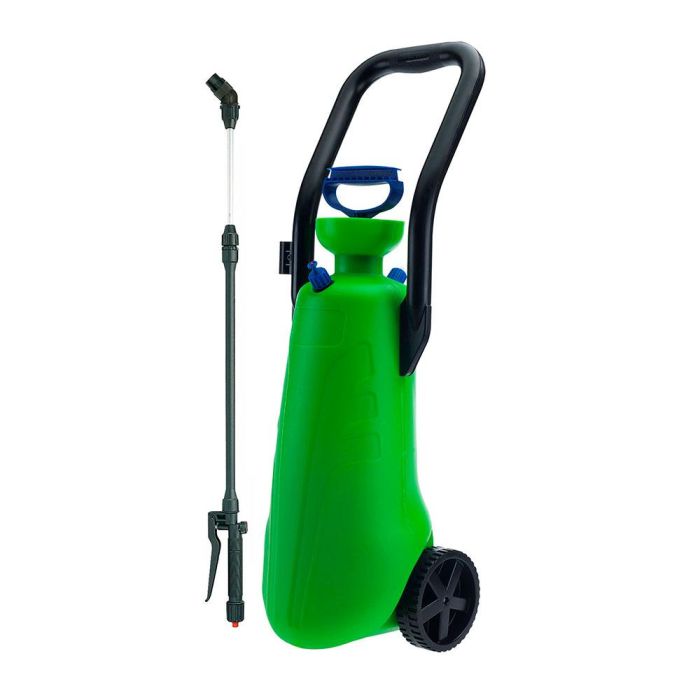 Dimartino 7200 Pulverizador a presión 15 l, lanza telescópica, boquilla regulable, válvula de seguridad, manguera resistente