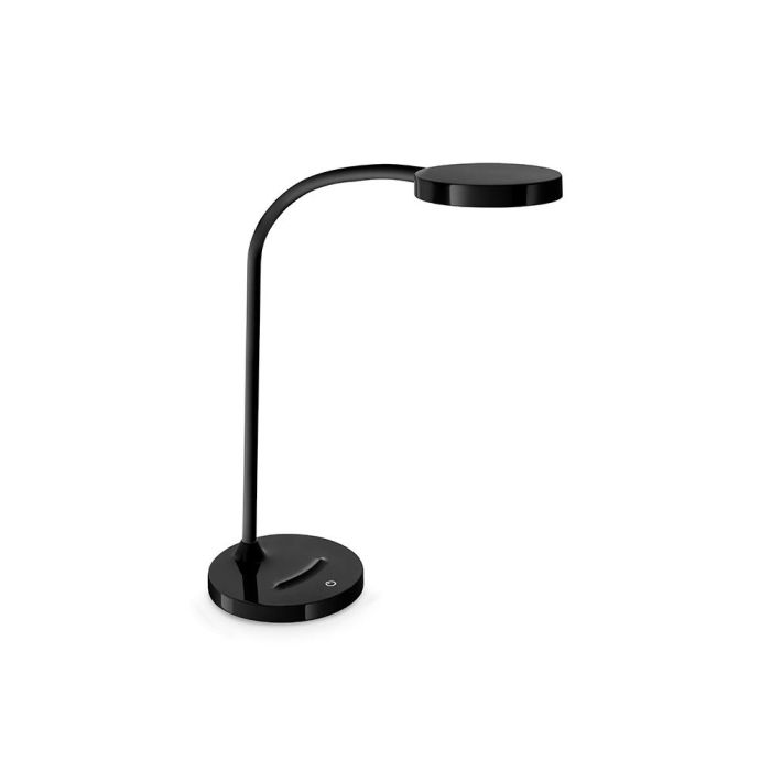 Lampara De Oficina Cep Flex Plastico Led De 4 W Brazo Flexible Tactil Color Negro 160x600 mm