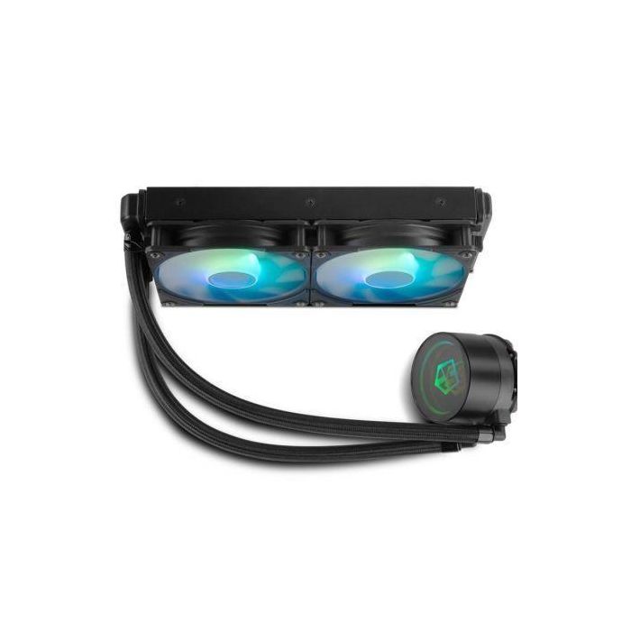 NOX Hummer M-240 ARGB Sistema de Refrigeración Líquida Todo en Uno para Procesador Ventilador 12 cm Negro 2 NOX Hummer M-240 ARGB Sistema de Refrigeración Líquida Todo en Uno para Procesador Ventilador 12 cm Negro 2