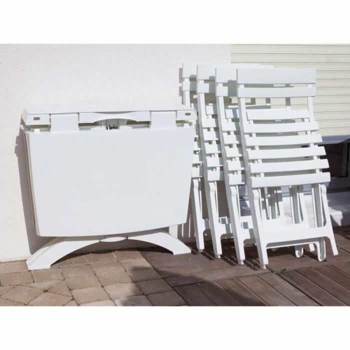 Silla Miami Plegable Blanca 1