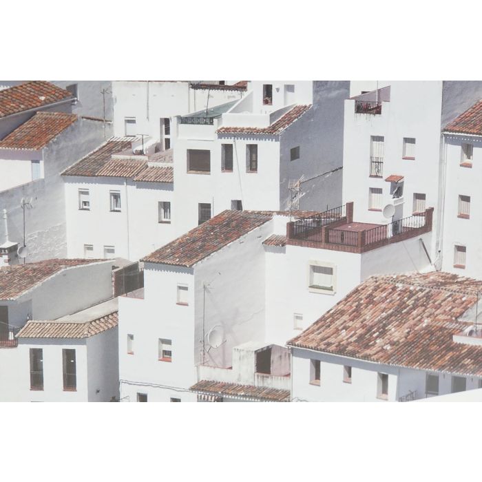 DKD Home Decor Cuadro Decoración Hogar Estilo Cottage Pueblo PS MDF Blanco Marrón 50x40x2.5 cm Pack 4 Unidades 2 DKD Home Decor Cuadro Decoración Hogar Estilo Cottage Pueblo PS MDF Blanco Marrón 50x40x2.5 cm Pack 4 Unidades 2