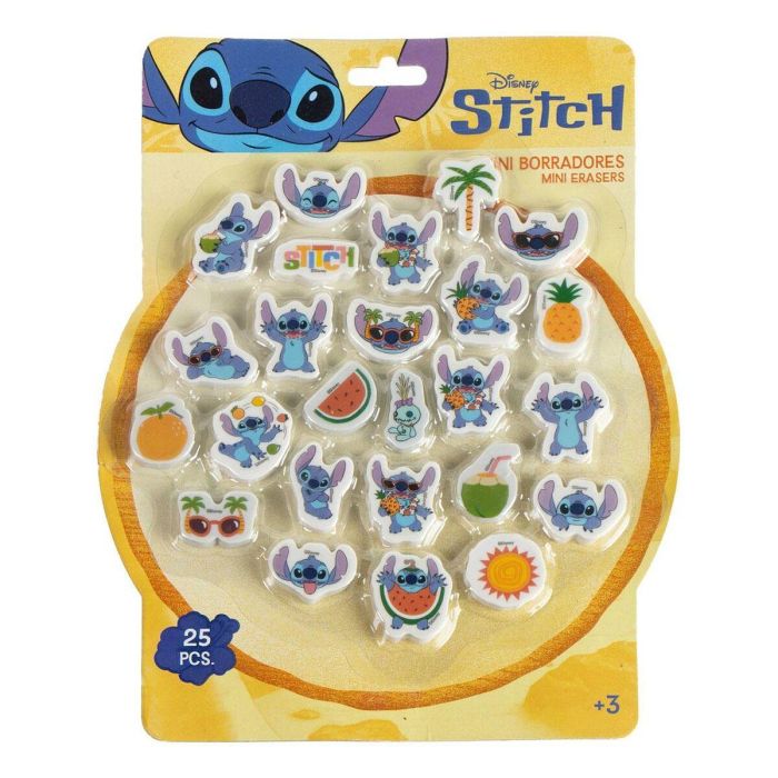 Cerdá Goma de Borrar Stitch Pack x25 Multicolor 19.2 x 24.1 x 2.0 cm Edad +3 años 0 Cerdá Goma de Borrar Stitch Pack x25 Multicolor 19.2 x 24.1 x 2.0 cm Edad +3 años 0