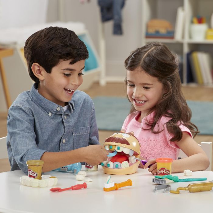 Hasbro Juego Play-Doh El Dentista Bromista para Niños con Plastilina Incluida 3