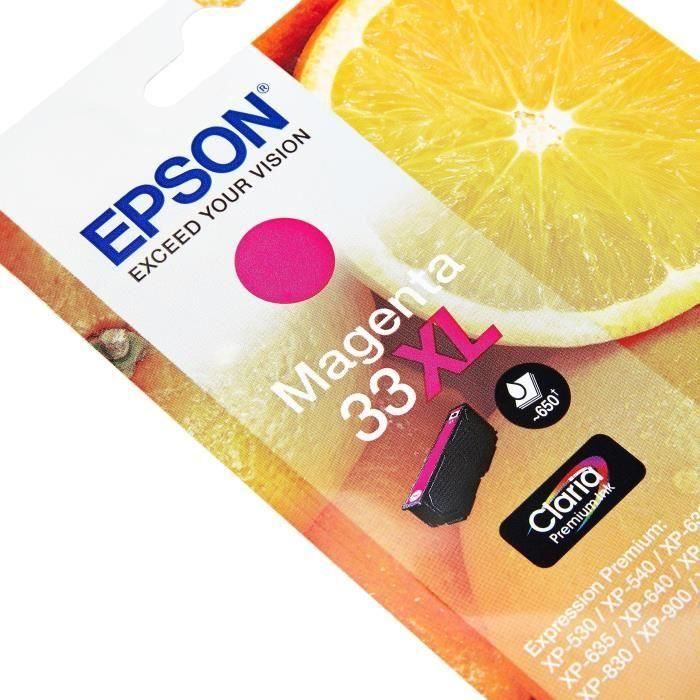 EPSON Expression Home XP-530 Cartucho Magenta 33XL 2 EPSON Expression Home XP-530 Cartucho Magenta 33XL 2