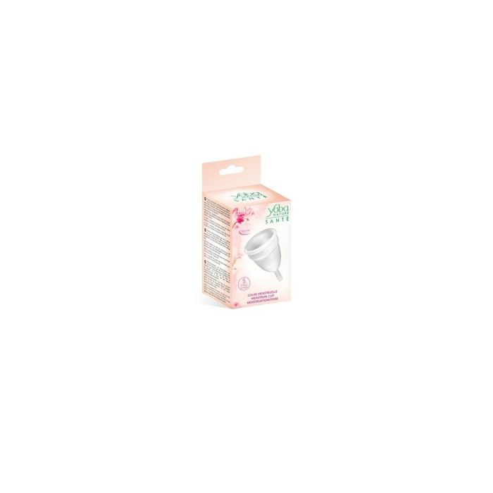Copa Menstrual Yoba Nature Santé Blanco Silicona S 1 Copa Menstrual Yoba Nature Santé Blanco Silicona S 1